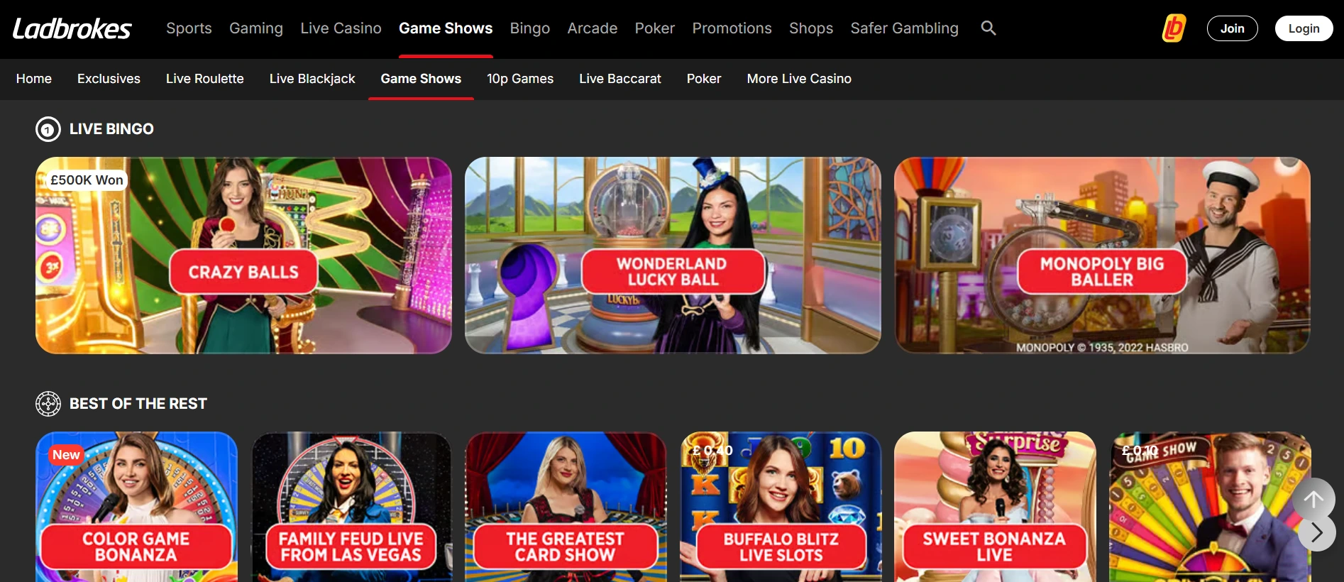 Ladbrokes sportweddenschappen
